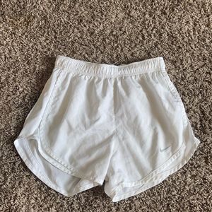 womens white nike track short